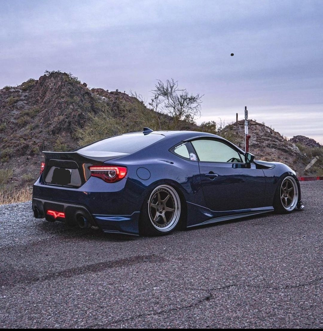 18" Aodhan DS09 Bronze w/ Machined Lip 5x114.3 ( Square Setup ) ( Set of 4 )