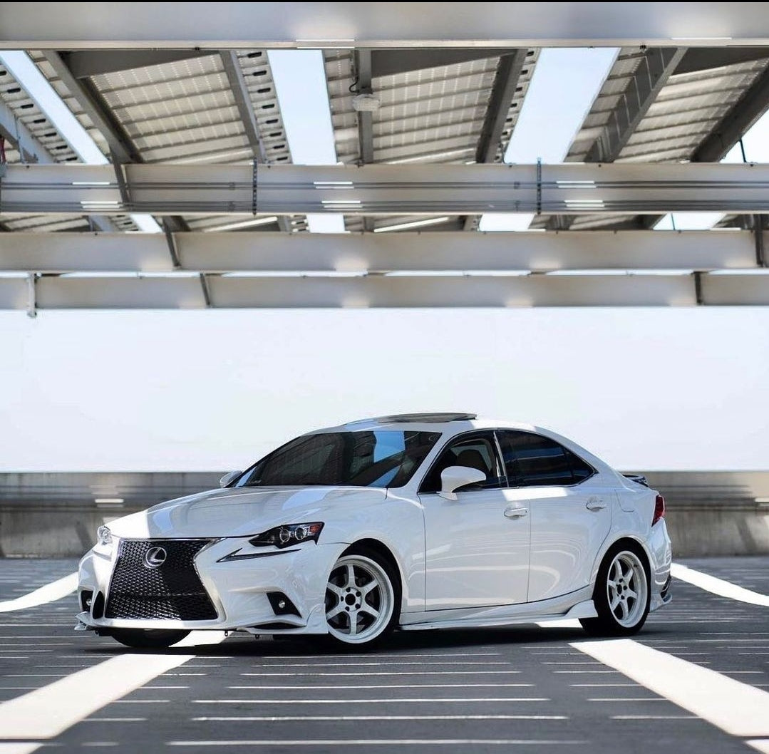 18" Aodhan AH8 Gloss White 5x114.3 ( Square Setup ) ( Set of 4 )