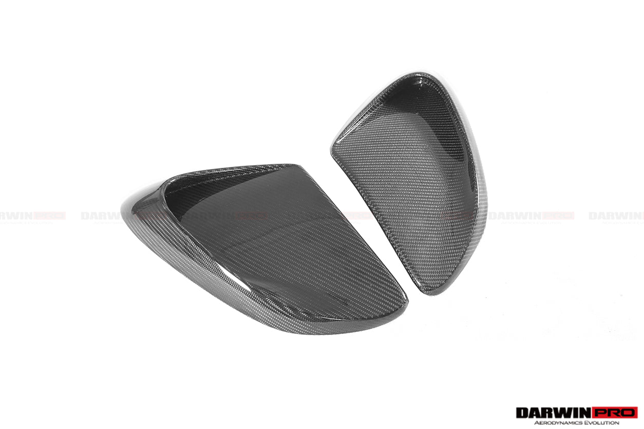 2016-2018 Porsche 911 991.2 Carrera/Targa 4/4S GT2RS Style Carbon Fiber Quarter Panel Side Scoops - DarwinPRO Aerodynamics