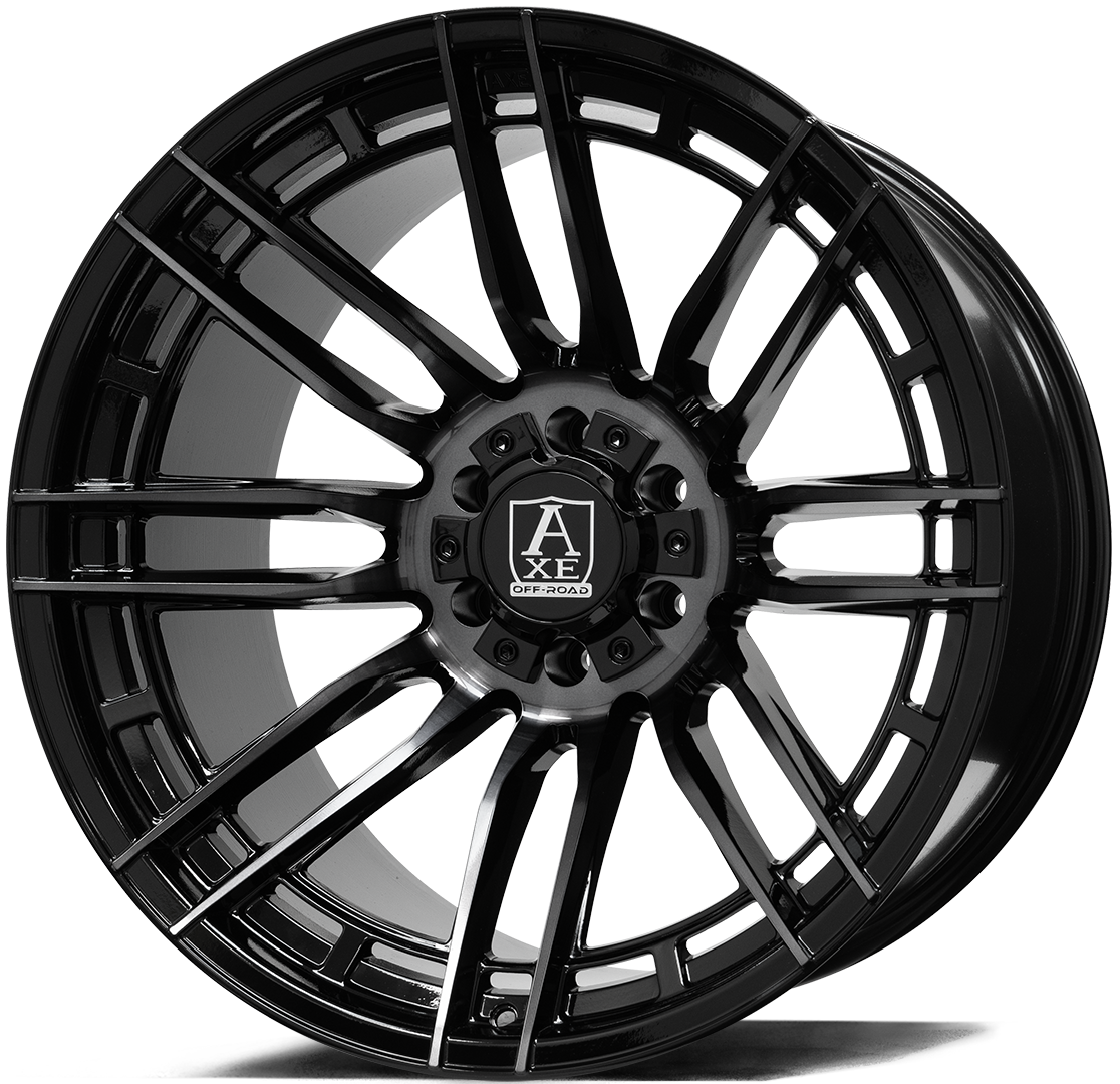 AXE WHEELS THANOS BLACK TINTED 22x12 ET-44 8x180 (Square Set of 4)