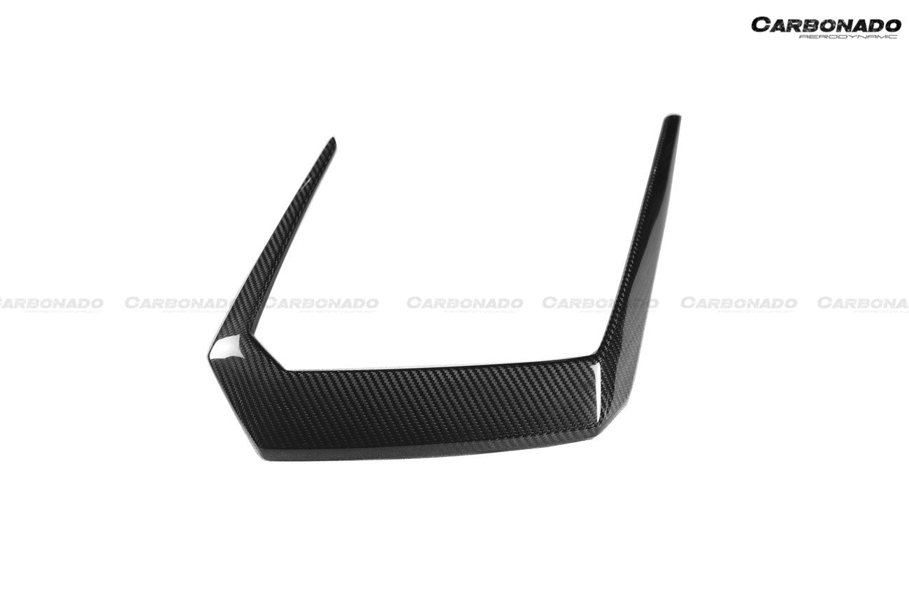 2018-2022 Lamborghini URUS TC Style Dry Carbon Fiber Front Bumper Vents - Carbonado