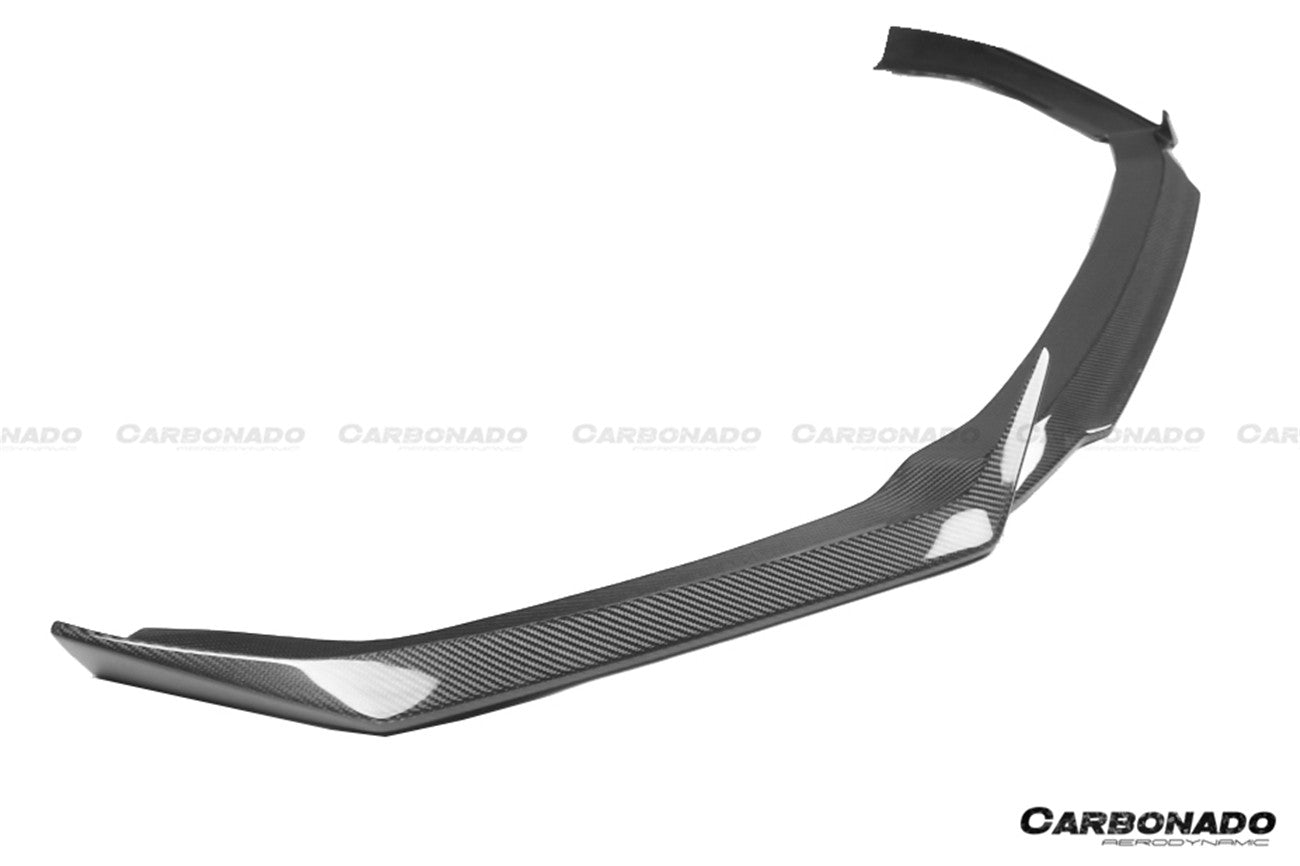 2017-2018 AUDI B9 A4 Sport S4 MD Style Carbon Fiber Front Lip