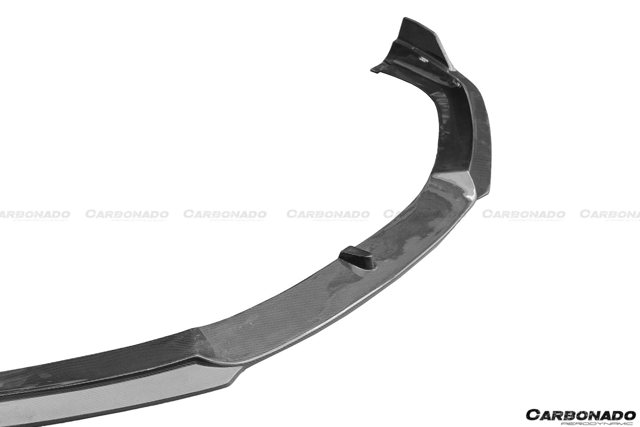 2013-2016 Porsche Panamera 970.2 BS-Sport Style Carbon Fiber Front Lip - Carbonado