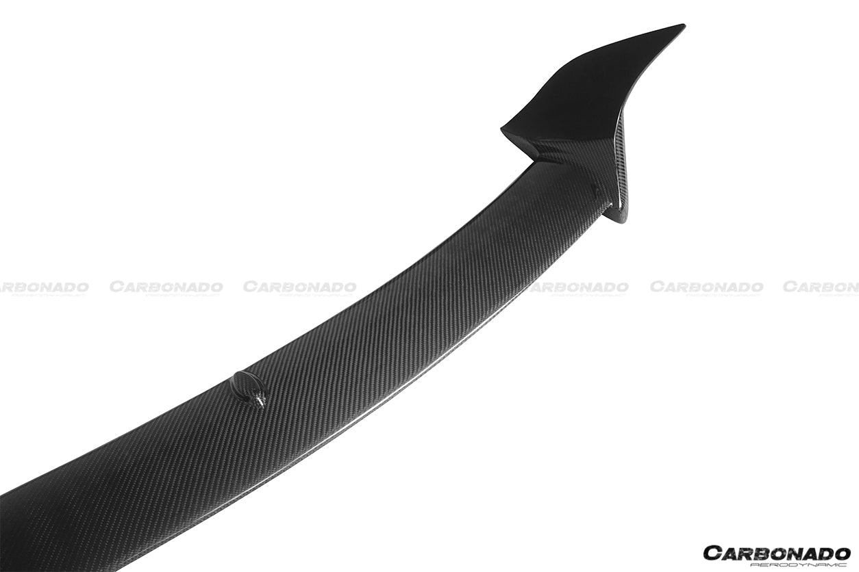 2014-2019 Porsche Macan BS Style Carbon Fiber Roof Spoiler - Carbonado