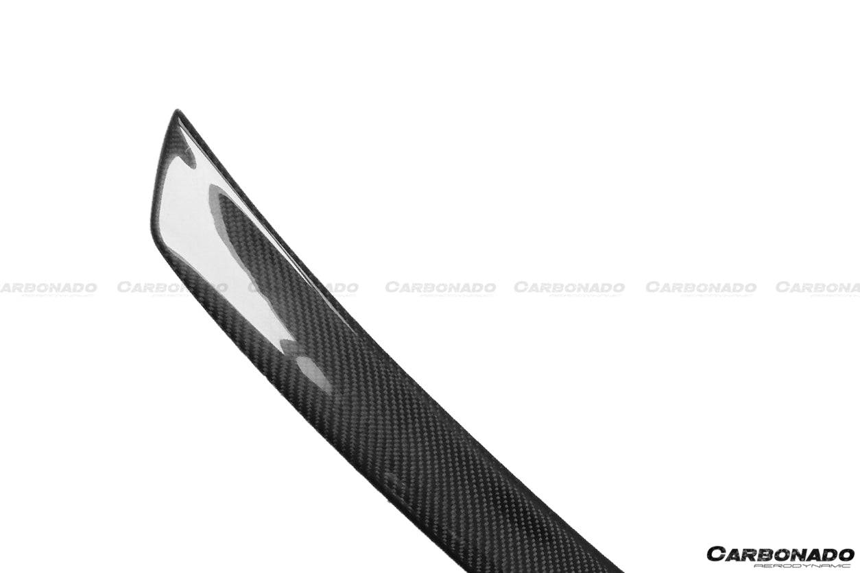 2008-2014 Mercedes Benz W204 C Class/ C63 AMG Sedan OE Style Carbon Fiber Trunk Spoiler - Carbonado Aero