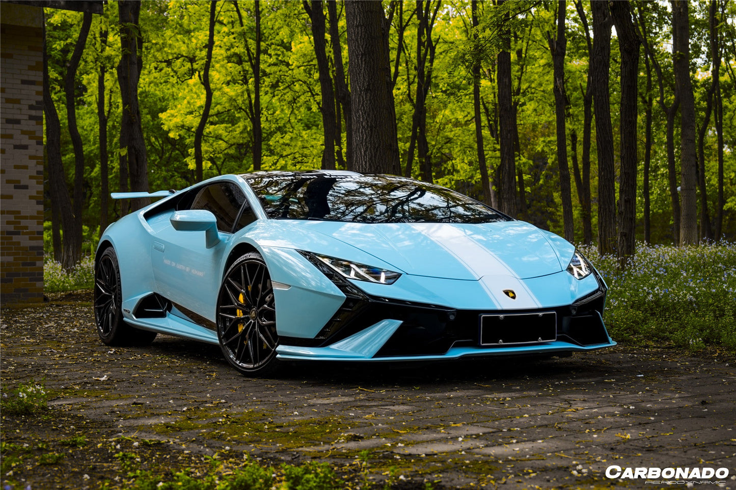 2015-2025 Lamborghini Huracan LP610 LP580 Evo Tecnica Style Front Bumper