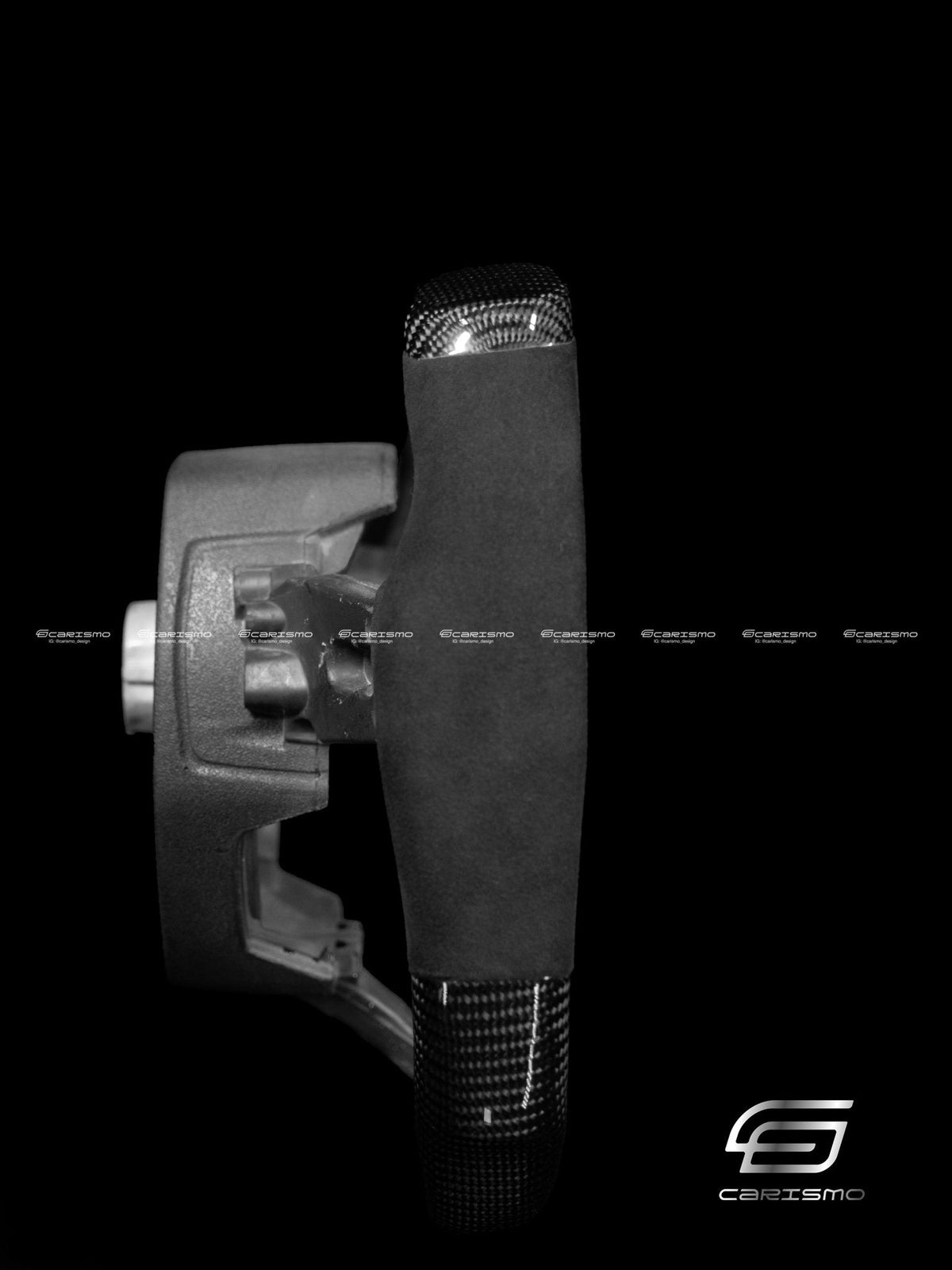 Carismo Steering Wheel For Lamborghini Huracan - F1 Competition - Gloss Carbon - Alcantara