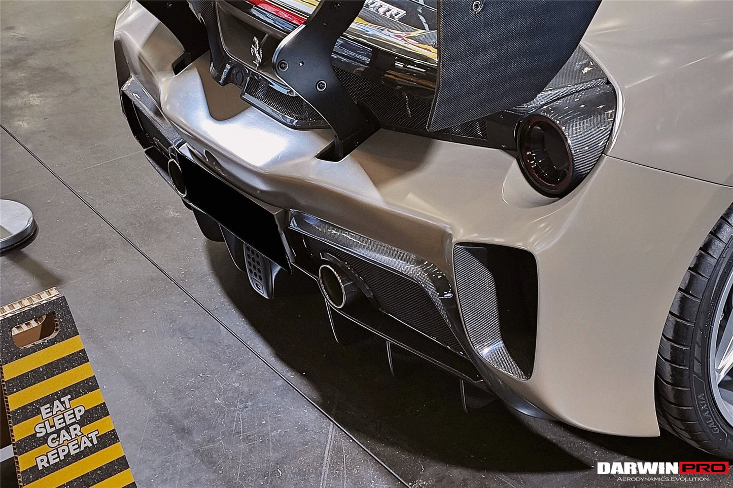 DarwinPRO 2015-2020 Ferrari 488 Challenge Evo Modena Style Wing | Fits GTB, Spider