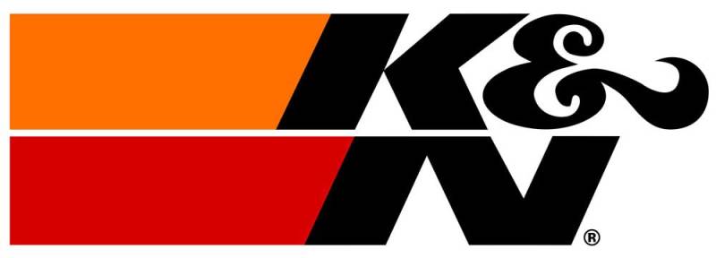 K&N Universal Clamp-On Air Filter 3-1/8in Dual FLG 8-7/8in X 5-3/16 B 6-1/4in X 4IN T, 9inH W/STUD