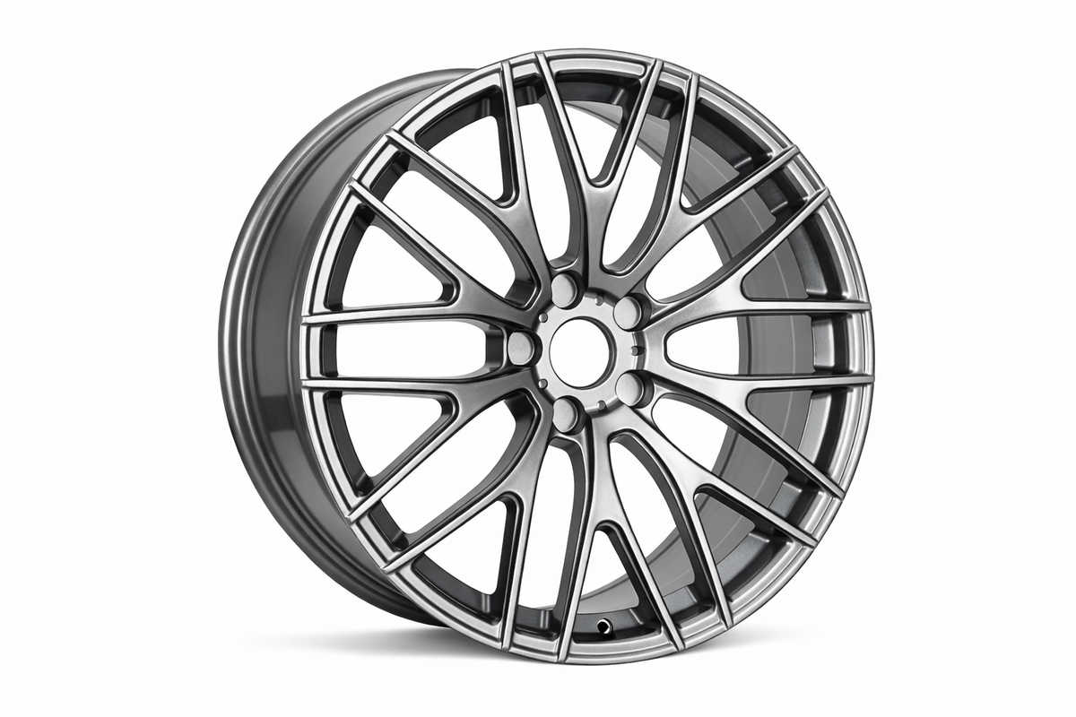 E008 Gunmetal 16x7 5x100 Square Wheels ET35 β Set of 4