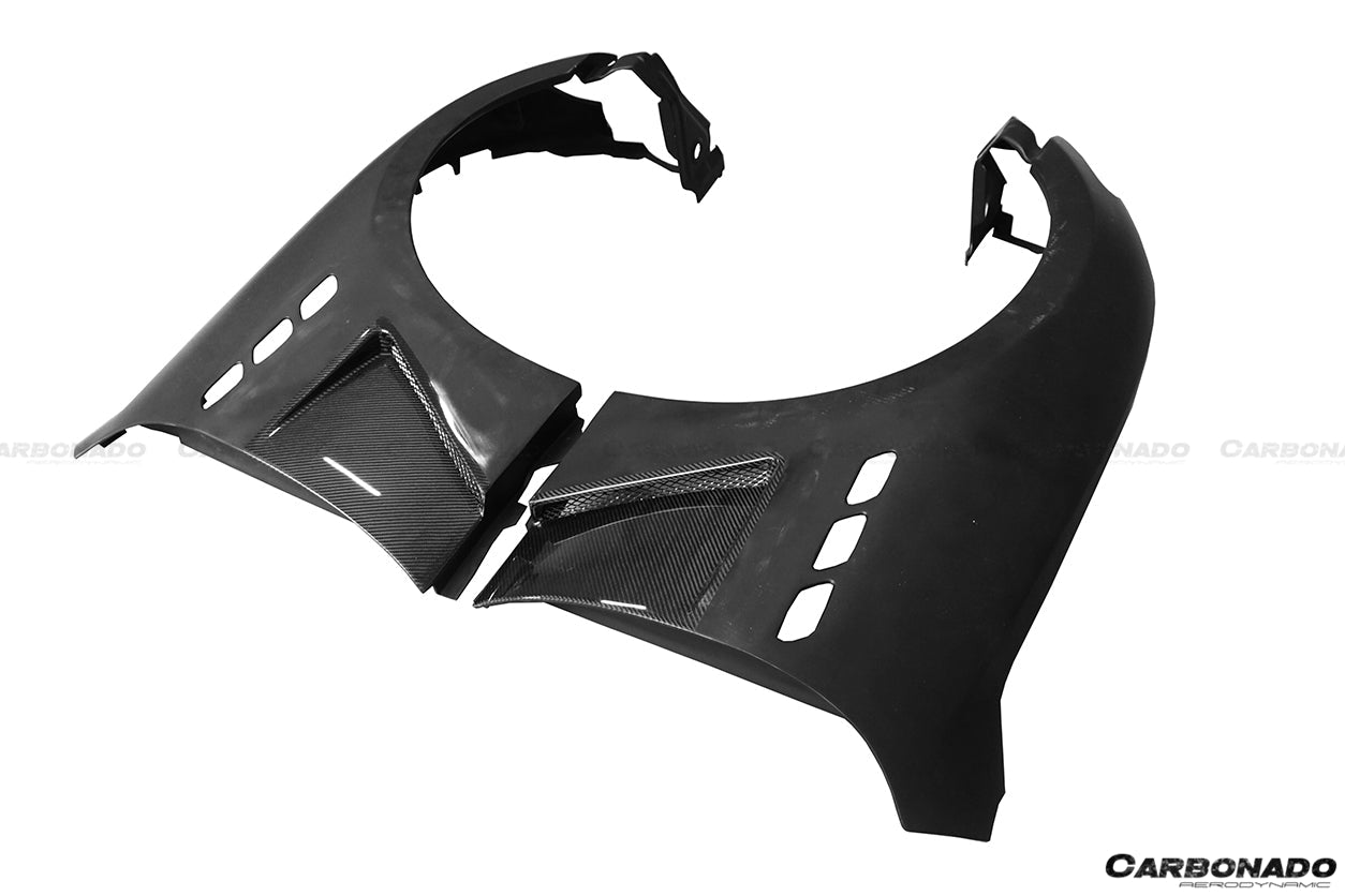 2008-2018 Maserati GranTurismo MC Style Front Fender - Carbonado