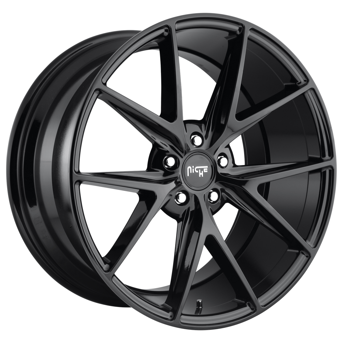 Niche M119 Misano – 20x10 5x114.3 Gloss Black (Square Set of 4)