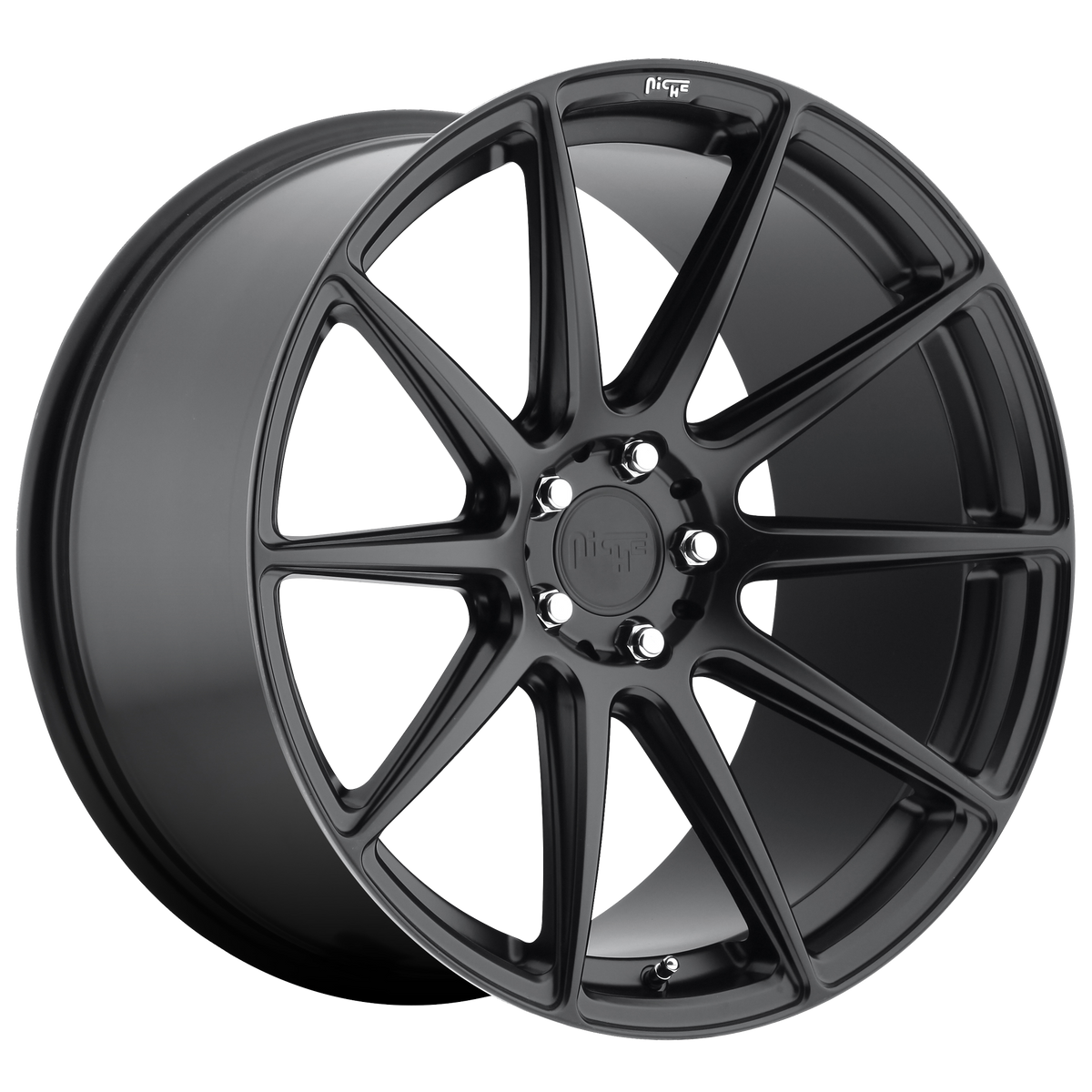 Niche M147 Essen – 19x8.5 5x114.3 Matte Black (Square Set of 4)