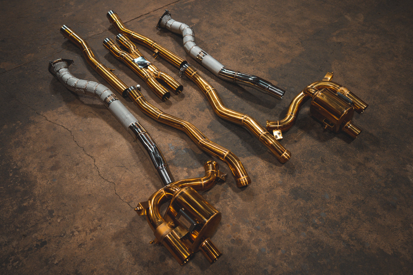Valvetronic Design Ferrari GTC4 Lusso Valved Exhaust system