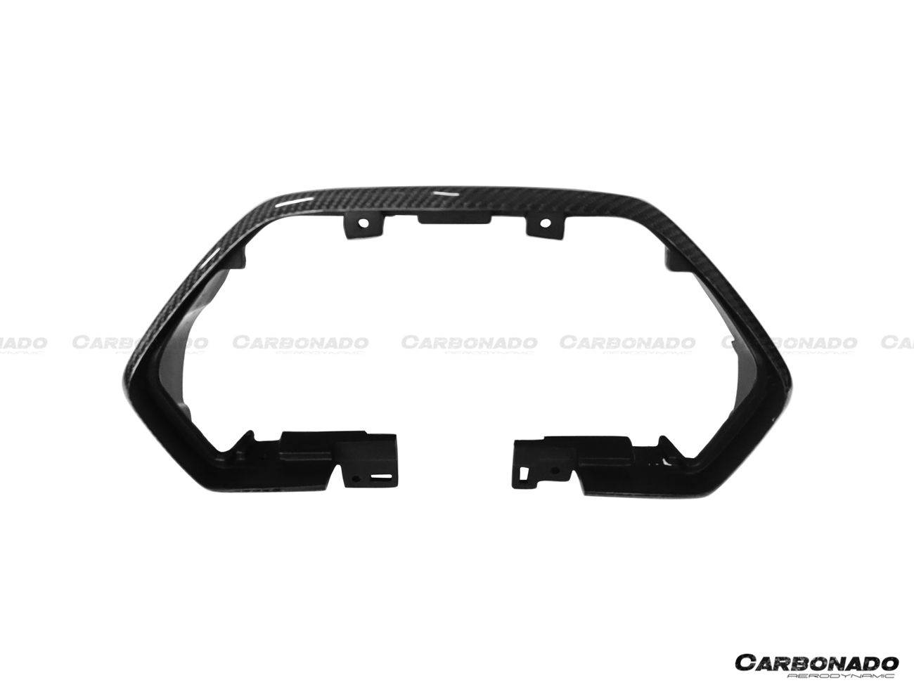 2011-2016 Lamborghini Aventador LP700 Coupe/Roadster OEM Style Carbon Fiber Instrument Surround Panel Cover - Carbonado Aero