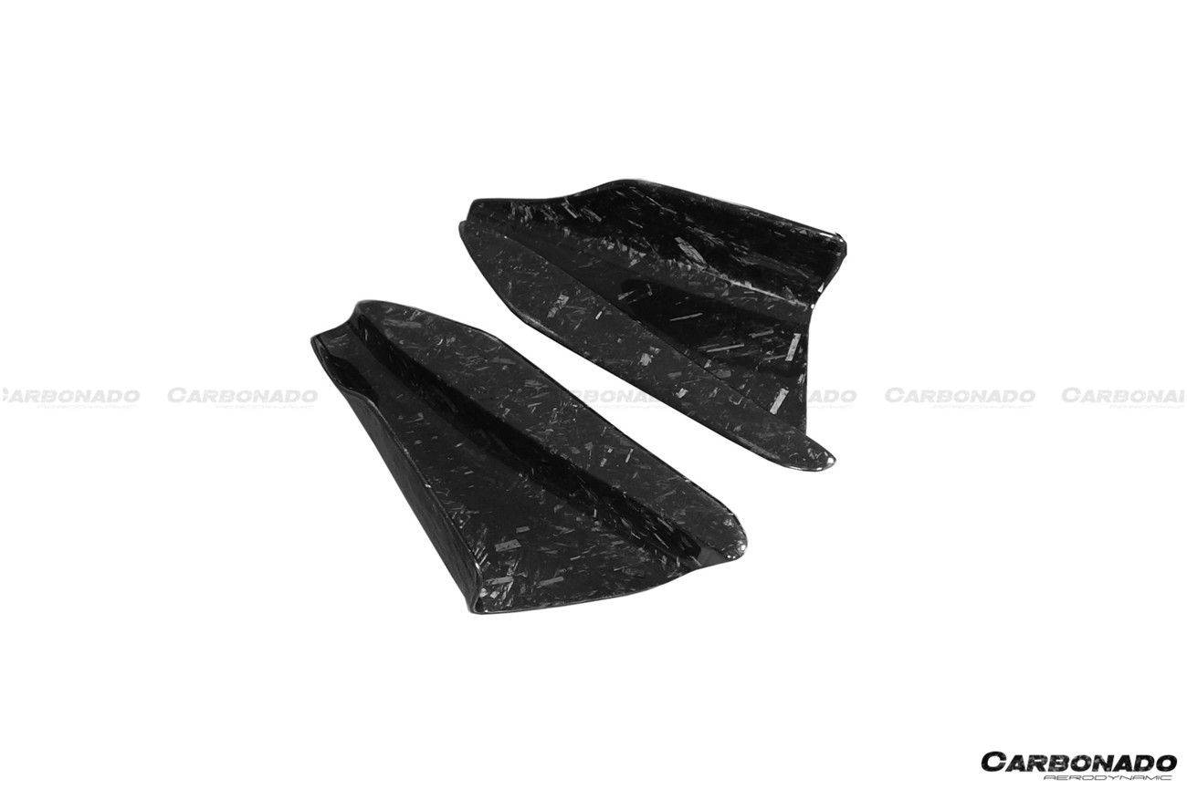 2012-2020 Scion FRS / Toyota GT86/ Subaru BRZ RBY2 Style Rear Bumper Canards - Carbonado Aero