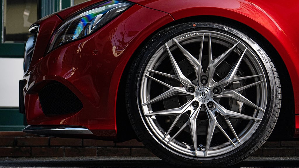 20" Rohana RFX17 Brushed Titanium 5x112 ( Square Setup ) ( Set of 4 )