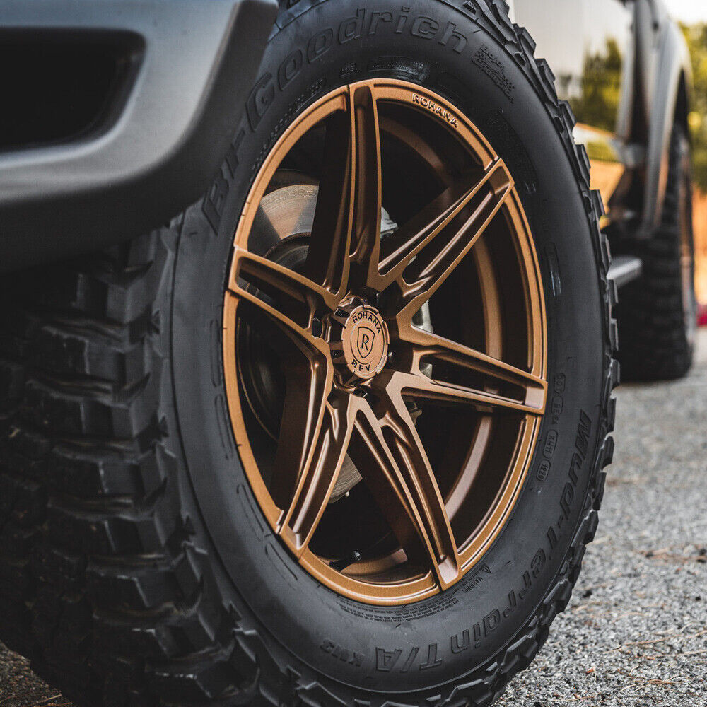 20" Rohana RFV1 Matte Bronze 6x139.7 ( Set of 4 )