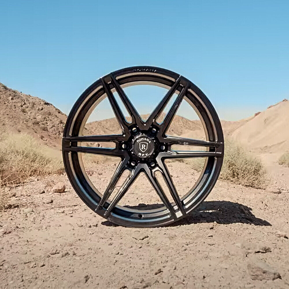 20" Rohana RFV1 Gloss Graphite 6x135 ( Set of 4 )