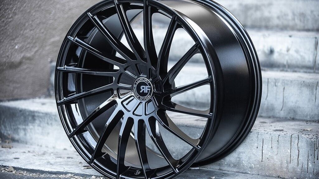 20" Road Force RFF3 Gloss Black 5x112 ( Square Setup ) ( Set of 4 )