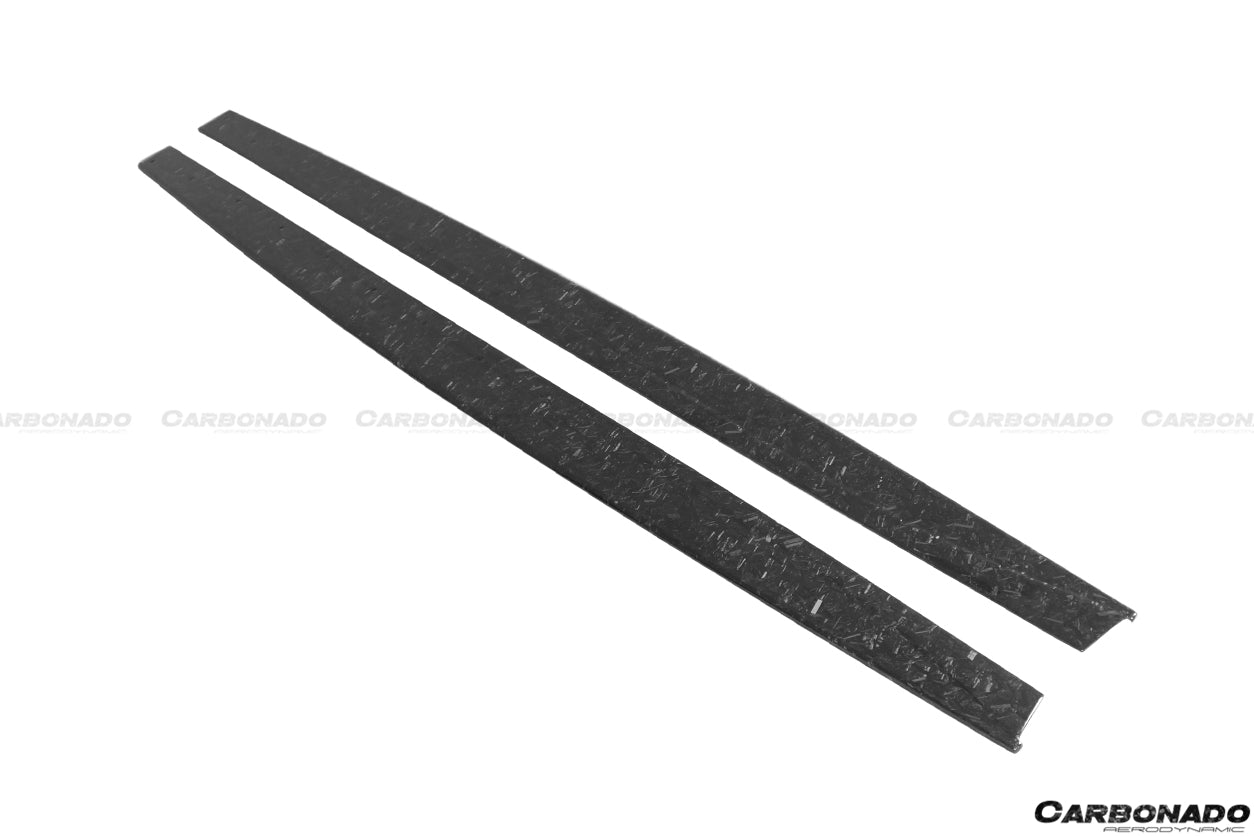 2014-2020 BMW M3 F80/M4 F82 MP Style Carbon Fiber Side Skirts Under Board - Carbonado