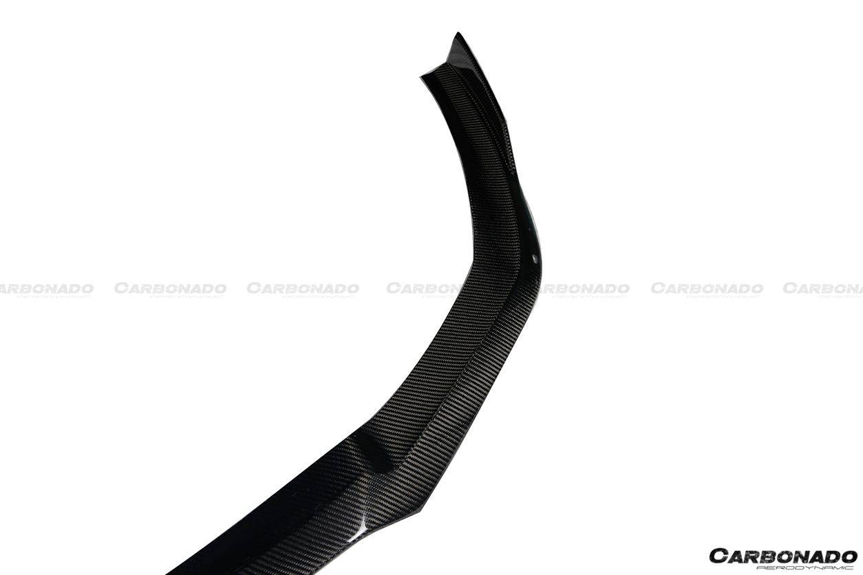 2019-2023 Lamborghini Huracan EVO AWD OD Style Carbon Fiber Front Lip - Carbonado Aero