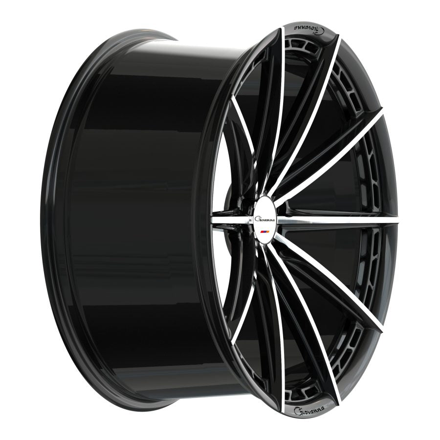 Giovanna ALESANNA machined black wheel detail