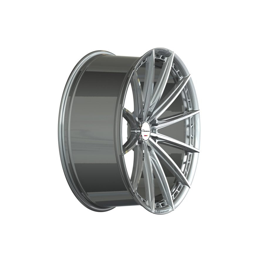 Giovanna ALESANNA 12 machined silver wheel detail