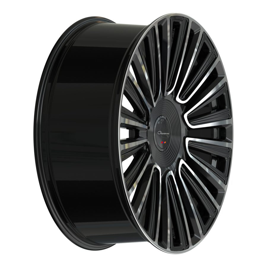 Giovanna TRENTO machined black wheel detail