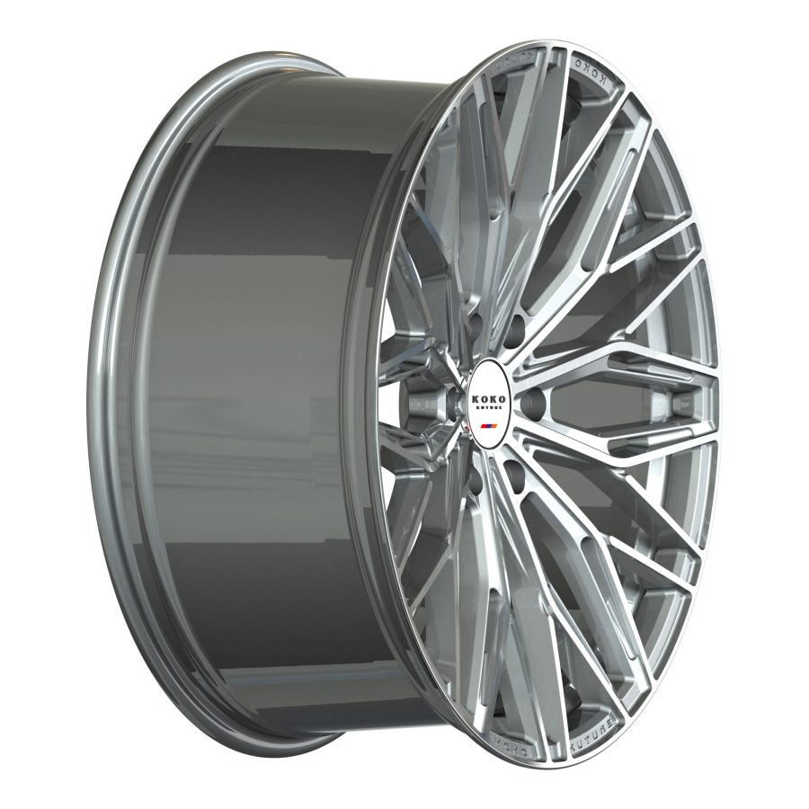 Koko Kuture COMO 12 MACHINED SILVER wheel