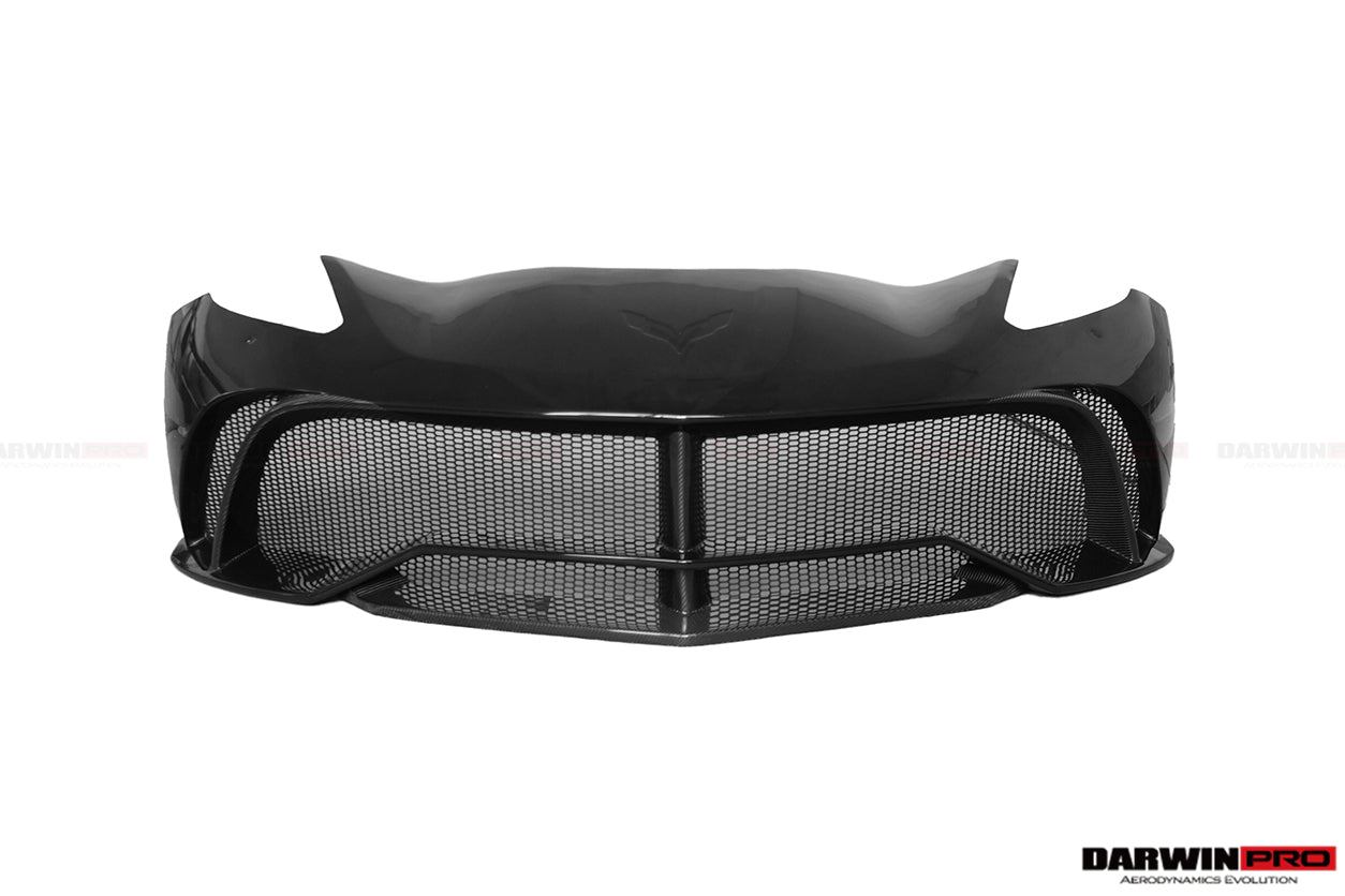 2013-2017 Corvette C7 Z51 BKSS Style Front Bumper - DarwinPRO Aerodynamics