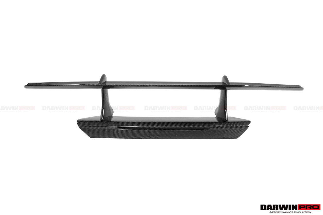 2019-2022 Lamborghini Huracan EVO Coupe Performante Style Carbon Trunk Spoiler and Engine Hood - DarwinPRO Aerodynamics