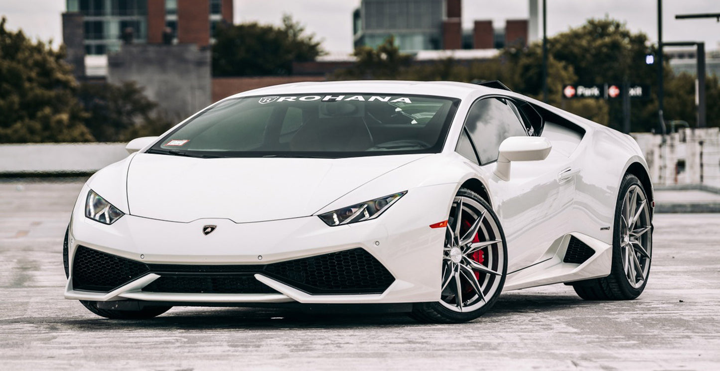 20" Rohana RFX13 Brushed Titanium 5x115 ( Staggered Setup ) ( Set of 4 )