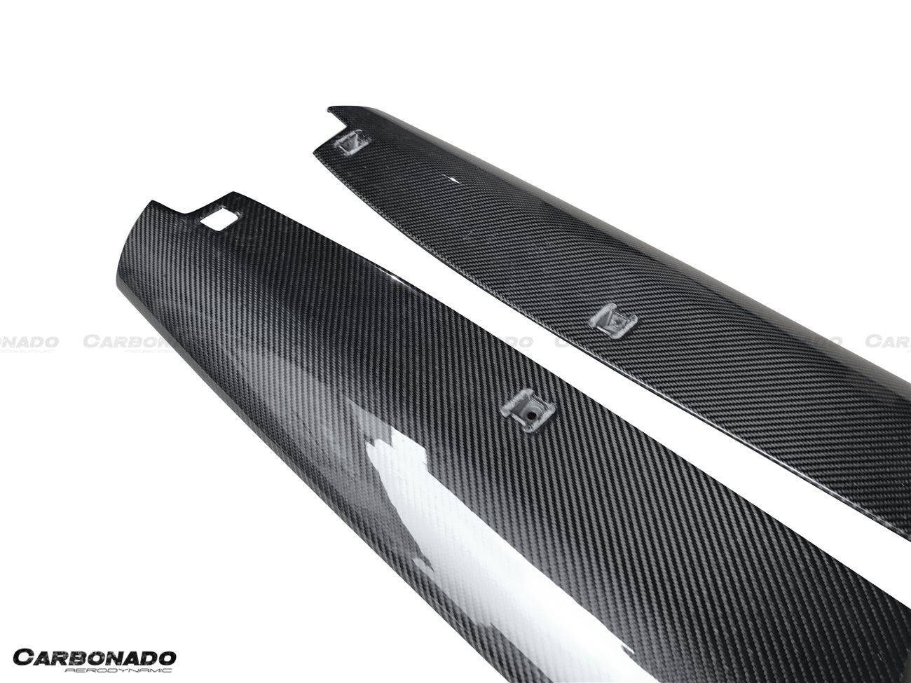 2015-2020 McLaren 540c/570s/570gt OEM Style Carbon Fiber Side Skirts - Carbonado Aero