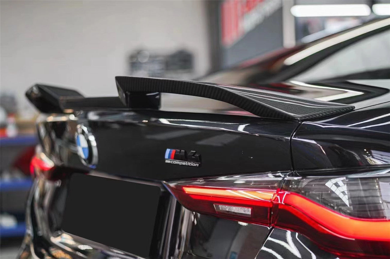 2021-2025 BMW G22 G26 G82 M4 / 4 Series - Carbon Fiber Trunk Wing Spoiler