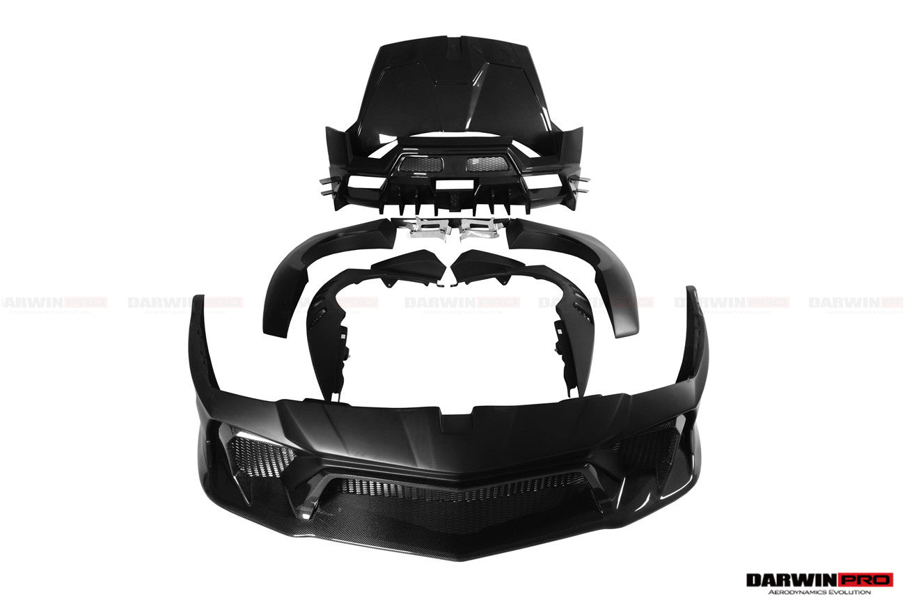 2004-2008 Lamborghini Gallardo Spyder IRON Style Wide Full Body kit - DarwinPRO Aerodynamics