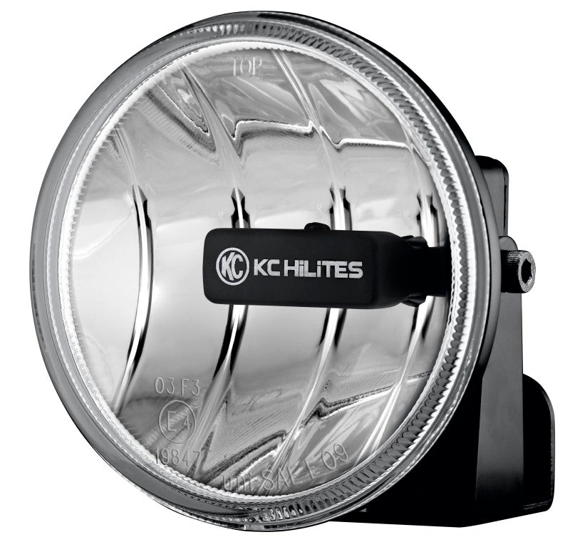 KC HiLiTES 4in. Gravity G4 LED Light 10w SAE/ECE Clear Fog Beam