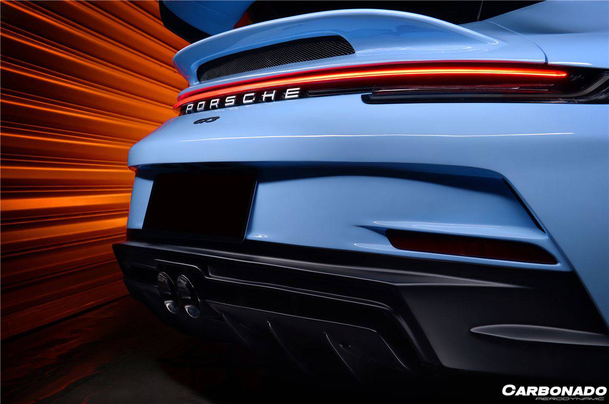 2019-2024 Porsche 911 992 Carrera/S/4/4S/Targa/Cabriolet GT3 Style Rear Bumper - Carbonado