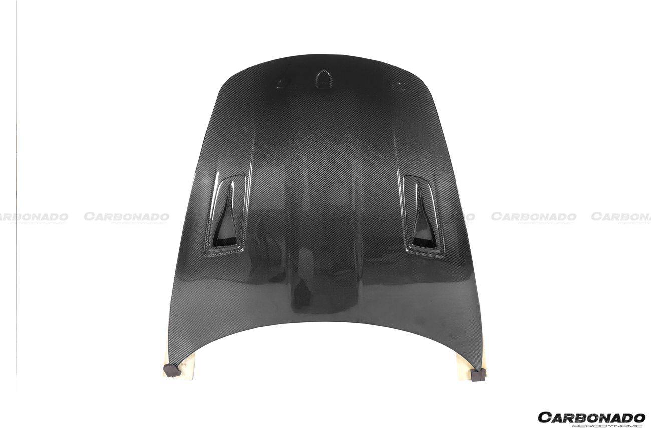 2013-2019 Porsche 911 991 Turbo/S GT2RS Style Hood - Carbonado Aero