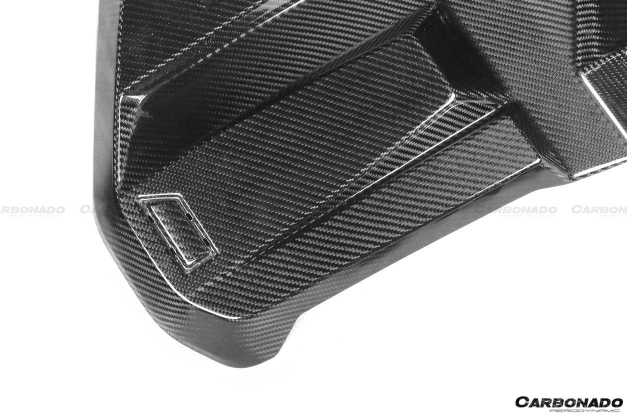 2021-UP BMW M3 G80 M4 G82/G83 Dry Carbon Fiber Engine Cover - Carbonado Aero