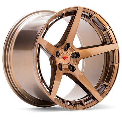 Ferrada XTF5 Brushed Cobre wheel