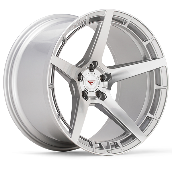Ferrada XTF5 Machine Silver wheel