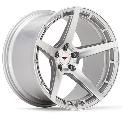 Ferrada XTF5 Machine Silver wheel