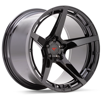 Ferrada XTF5 Obsidian Black wheel