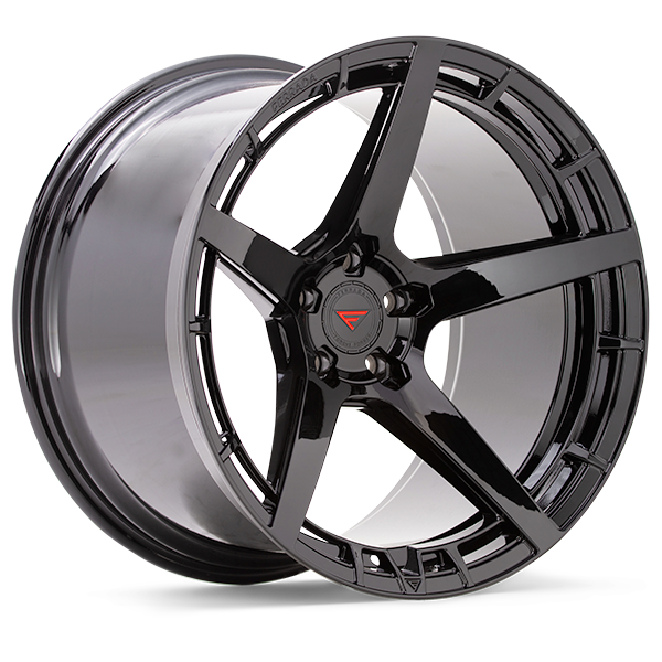 Ferrada XTF5 Obsidian Black wheel