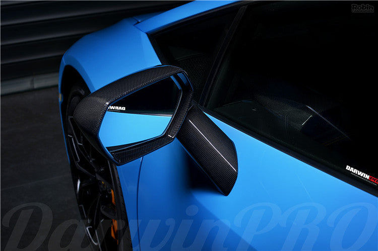 2011-2016 Lamborghini Aventador LP700 Coupe/Roadster BKSS Style Carbon Fiber Rear Side Scoops - DarwinPRO Aerodynamics