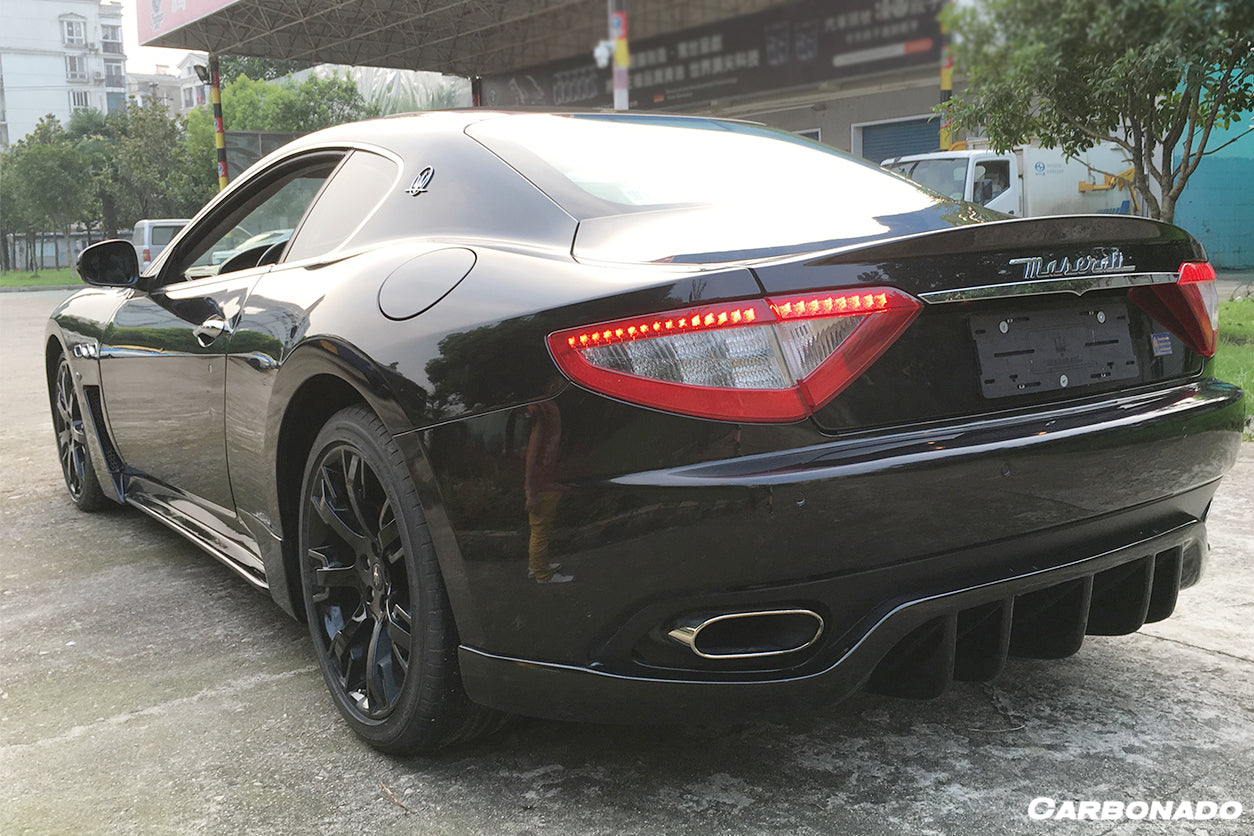2008-2013 Maserati GranTurismo MC Style Carbon Fiber Rear Diffuser - Carbonado