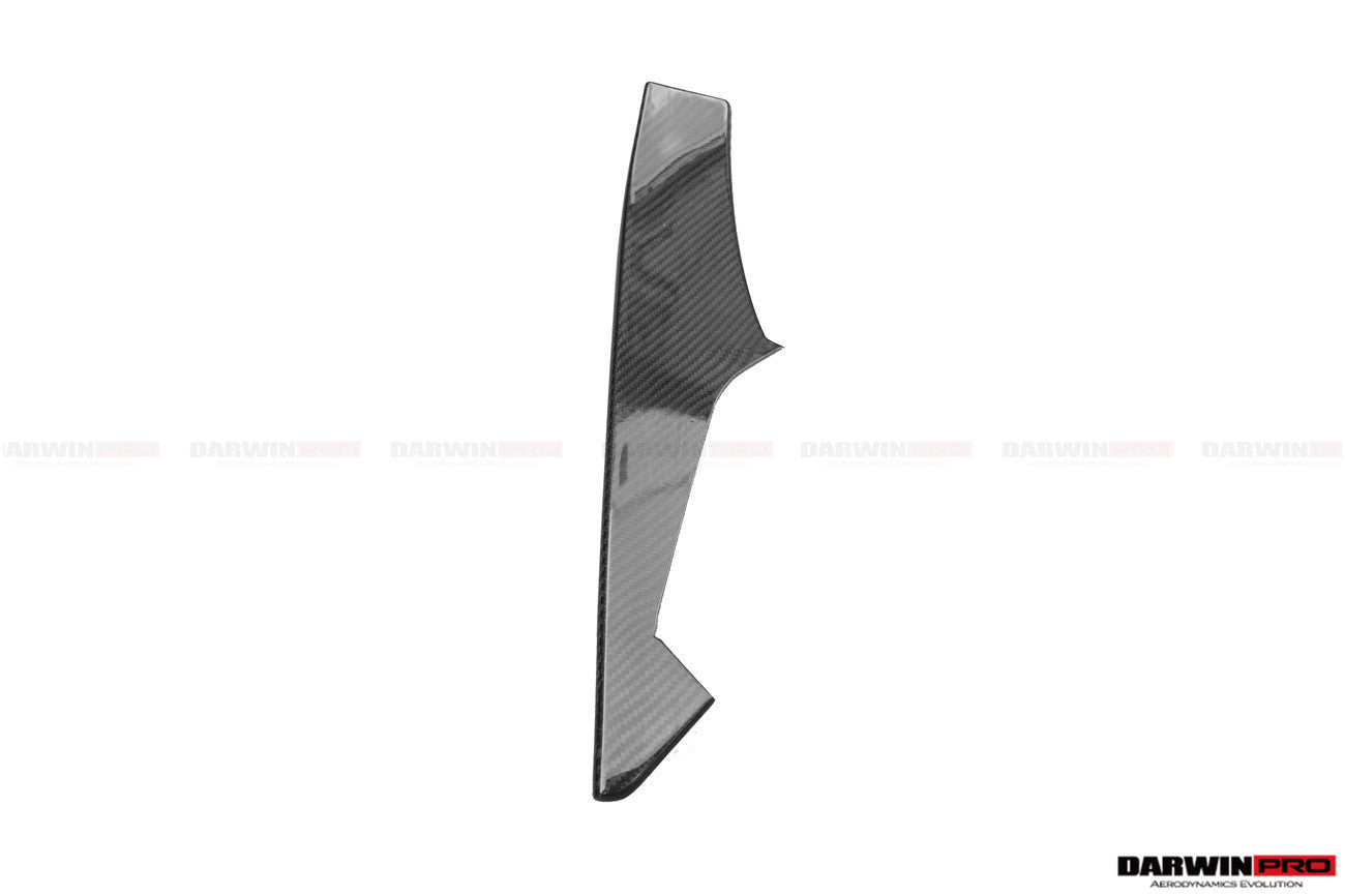 2013-2019 Corvette C7 Z06 Grandsport Dry Carbon Fiber Interior Door Panel Cover Trim - DarwinPRO Aerodynamics