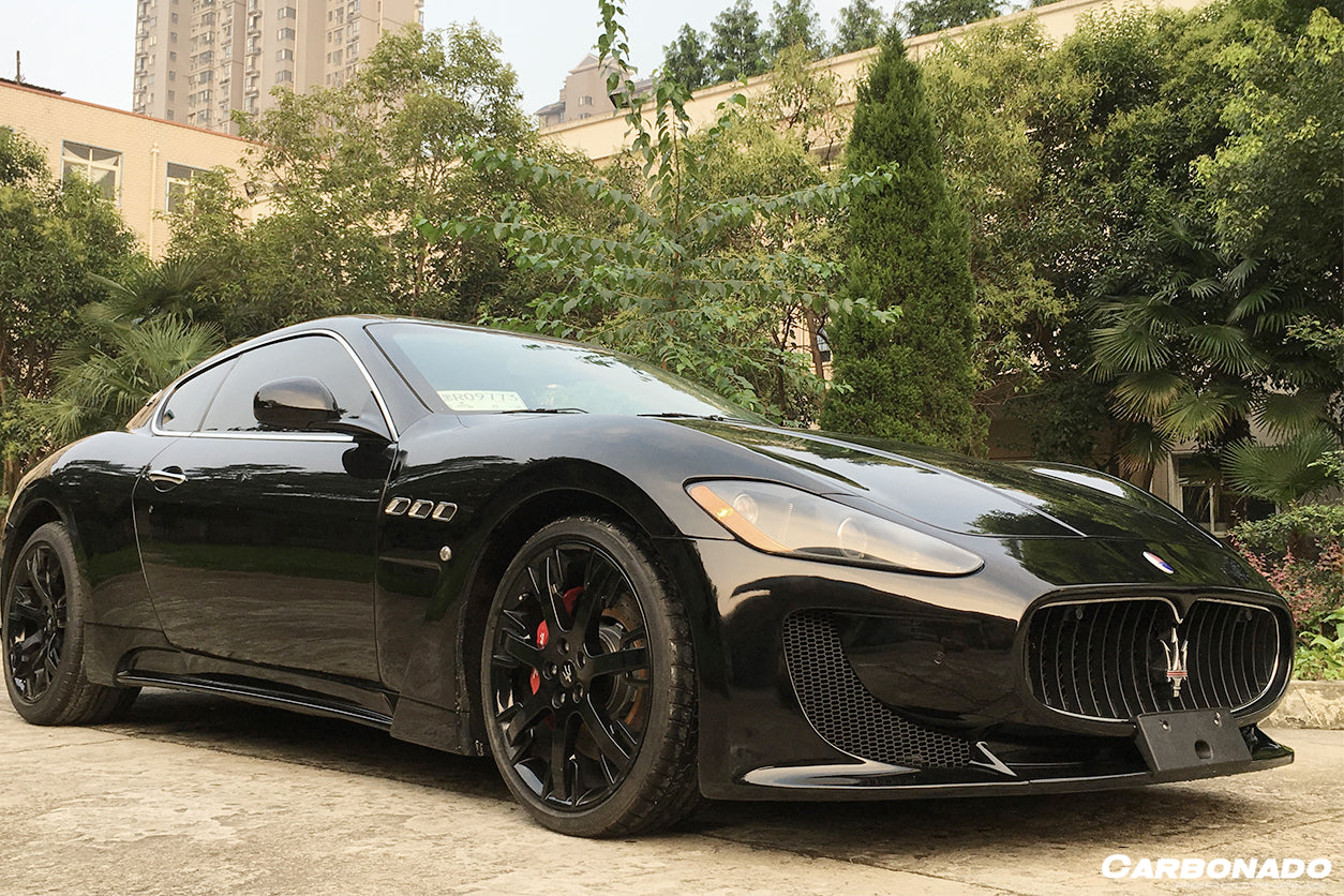 2008-2018 Maserati GranTurismo MC Style Side Skirts - Carbonado