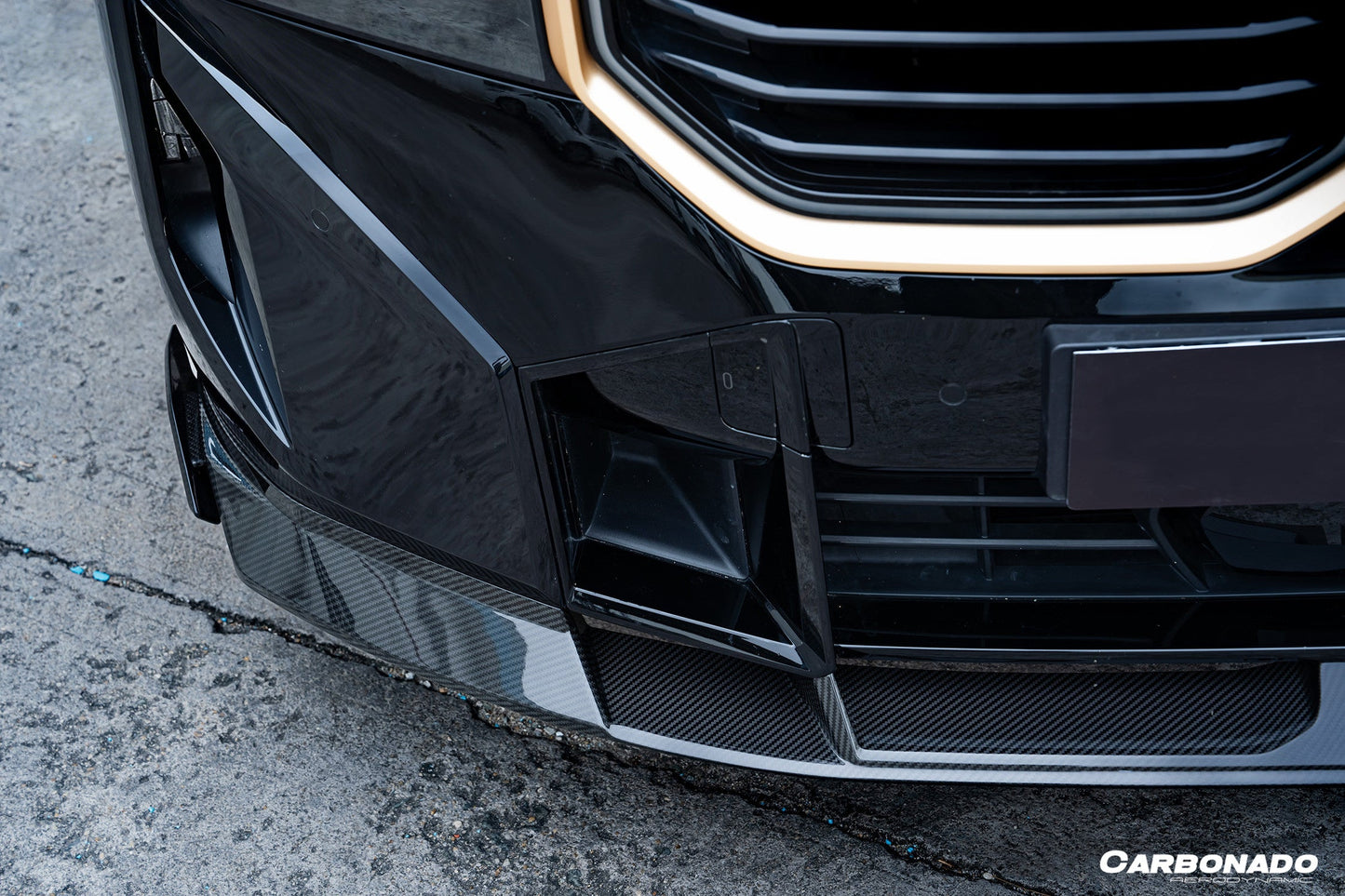 2023-2026 BMW XM G09 LD Style Dry Carbon Fiber Front Lip